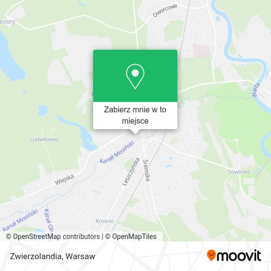 Mapa Zwierzolandia