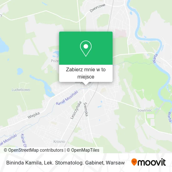 Mapa Bininda Kamila, Lek. Stomatolog. Gabinet