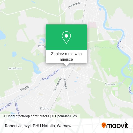 Mapa Robert Jajczyk PHU Natalia