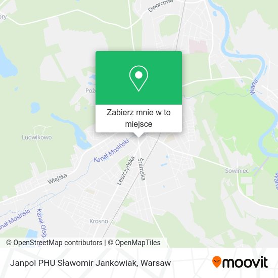 Mapa Janpol PHU Sławomir Jankowiak