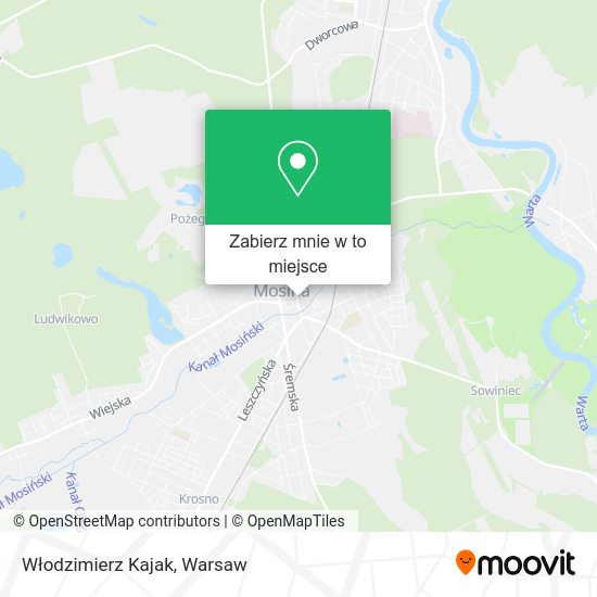 Mapa Włodzimierz Kajak