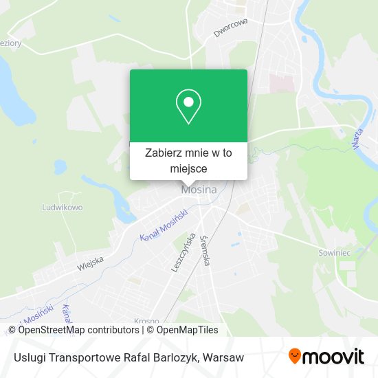 Mapa Uslugi Transportowe Rafal Barlozyk