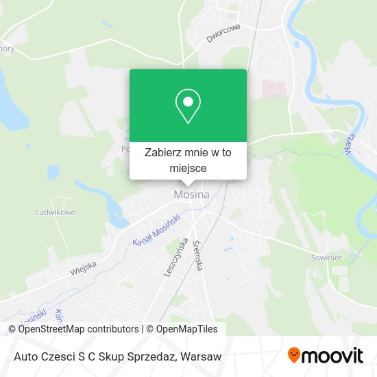 Mapa Auto Czesci S C Skup Sprzedaz