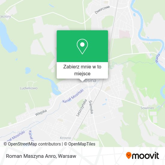 Mapa Roman Maszyna Anro