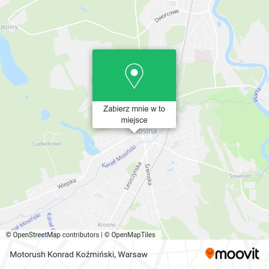 Mapa Motorush Konrad Koźmiński