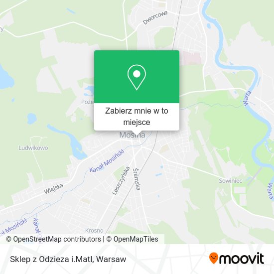 Mapa Sklep z Odzieza i.Matl