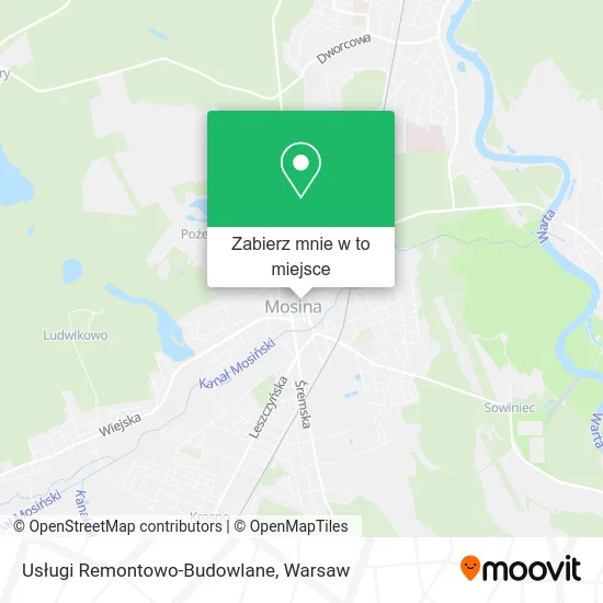Mapa Usługi Remontowo-Budowlane
