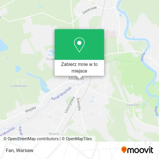 Mapa Fan