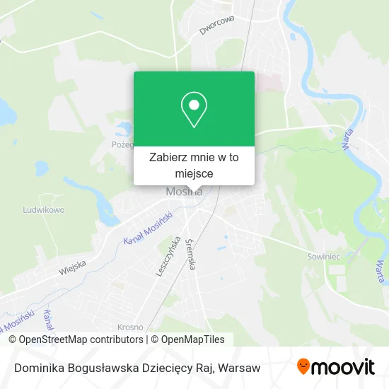 Mapa Dominika Bogusławska Dziecięcy Raj