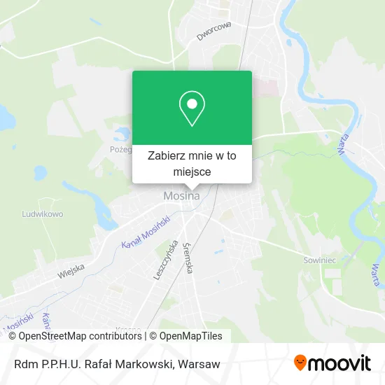 Mapa Rdm P.P.H.U. Rafał Markowski