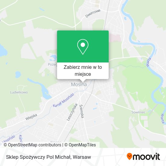 Mapa Sklep Spożywczy Pol Michał