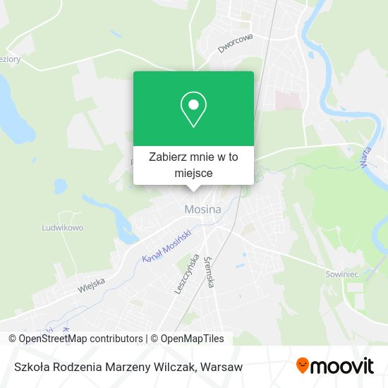 Mapa Szkoła Rodzenia Marzeny Wilczak