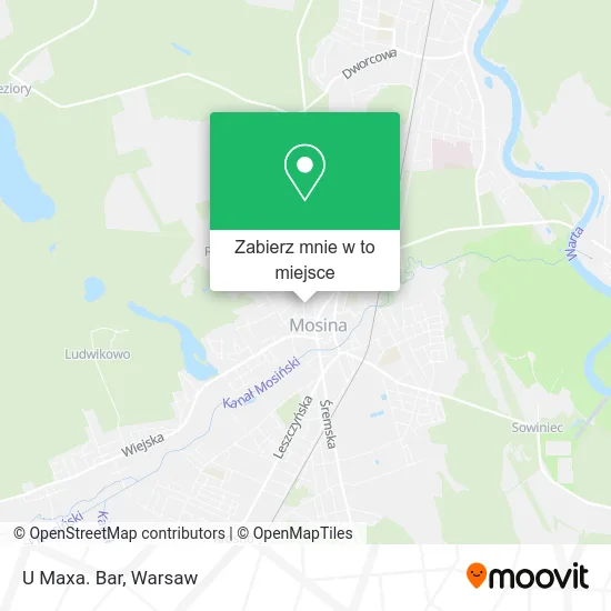 Mapa U Maxa. Bar