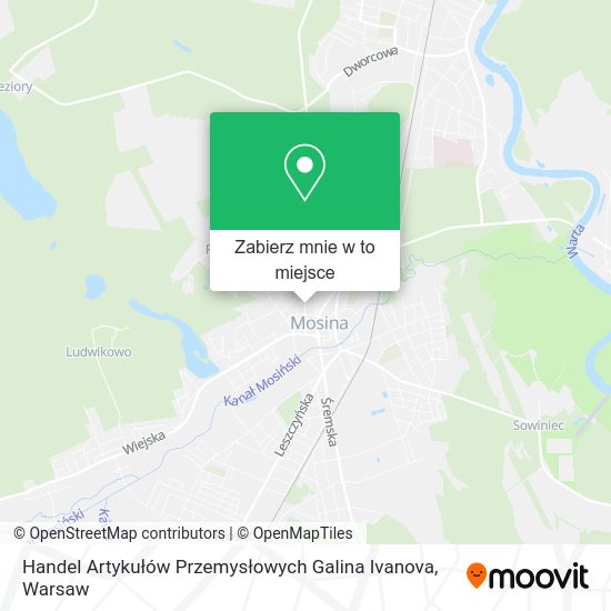 Mapa Handel Artykułów Przemysłowych Galina Ivanova