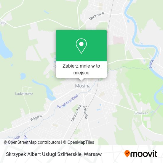 Mapa Skrzypek Albert Usługi Szlifierskie