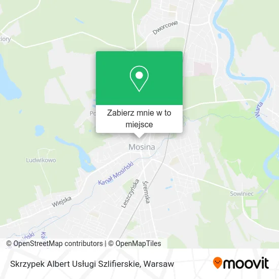 Mapa Skrzypek Albert Usługi Szlifierskie
