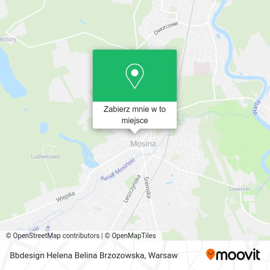 Mapa Bbdesign Helena Belina Brzozowska