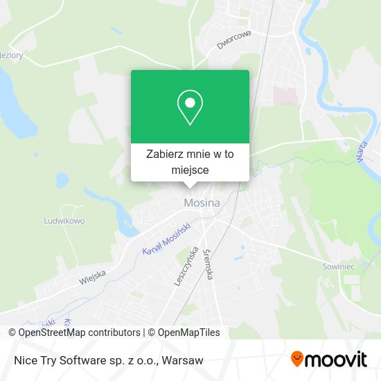 Mapa Nice Try Software sp. z o.o.