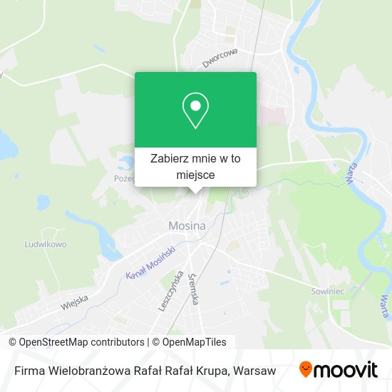 Mapa Firma Wielobranżowa Rafał Rafał Krupa