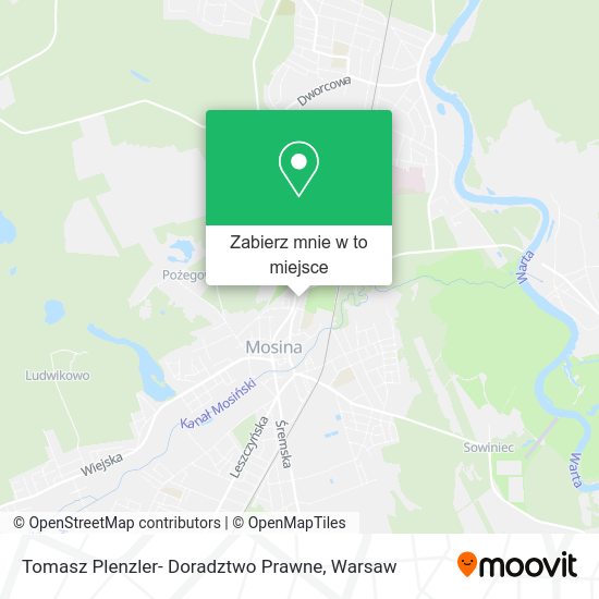 Mapa Tomasz Plenzler- Doradztwo Prawne