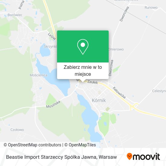 Mapa Beastie Import Starzeccy Spółka Jawna