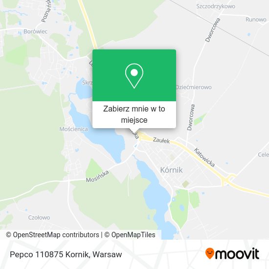 Mapa Pepco 110875 Kornik