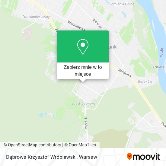 Mapa Dąbrowa Krzysztof Wróblewski