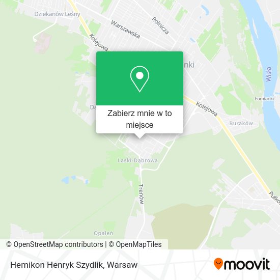 Mapa Hemikon Henryk Szydlik