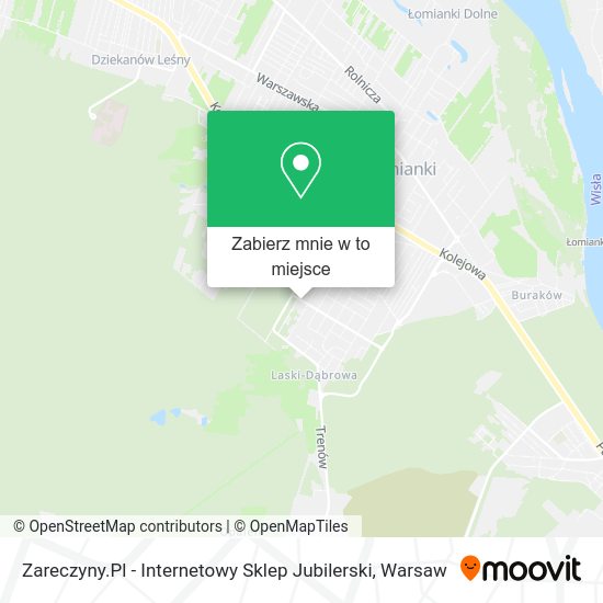 Mapa Zareczyny.Pl - Internetowy Sklep Jubilerski