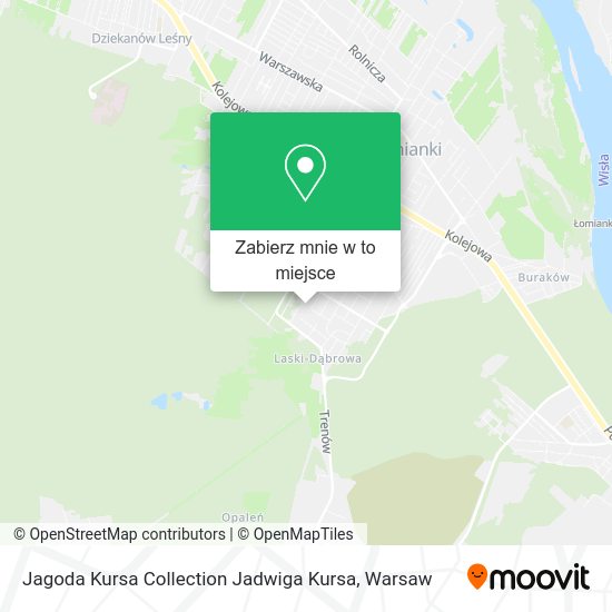 Mapa Jagoda Kursa Collection Jadwiga Kursa