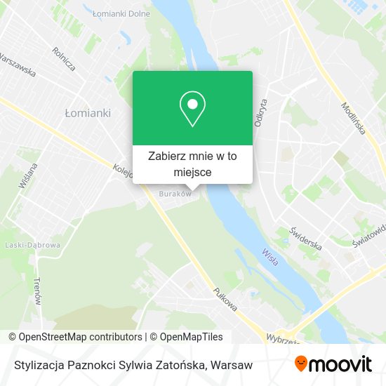 Mapa Stylizacja Paznokci Sylwia Zatońska