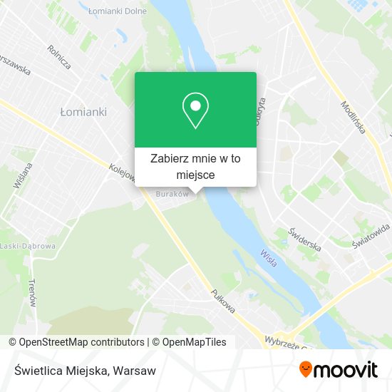 Mapa Świetlica Miejska