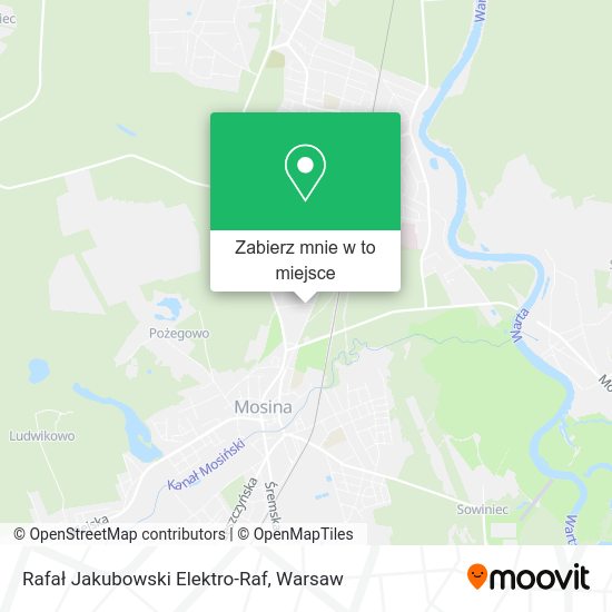 Mapa Rafał Jakubowski Elektro-Raf