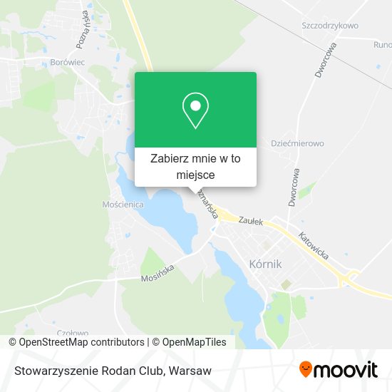 Mapa Stowarzyszenie Rodan Club