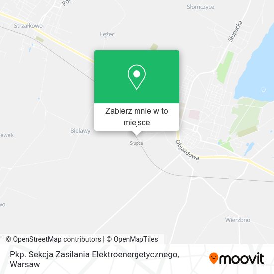 Mapa Pkp. Sekcja Zasilania Elektroenergetycznego