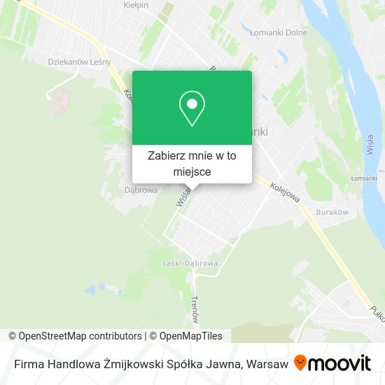 Mapa Firma Handlowa Żmijkowski Spółka Jawna