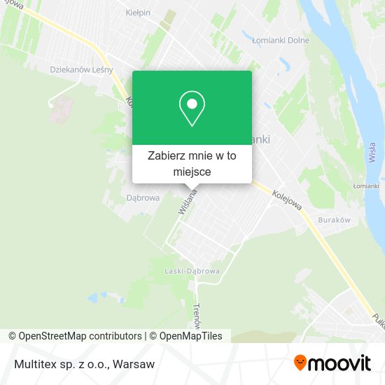 Mapa Multitex sp. z o.o.