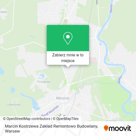 Mapa Marcin Kostrzewa Zakład Remontowo Budowlany