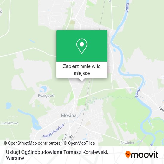 Mapa Usługi Ogólnobudowlane Tomasz Koralewski