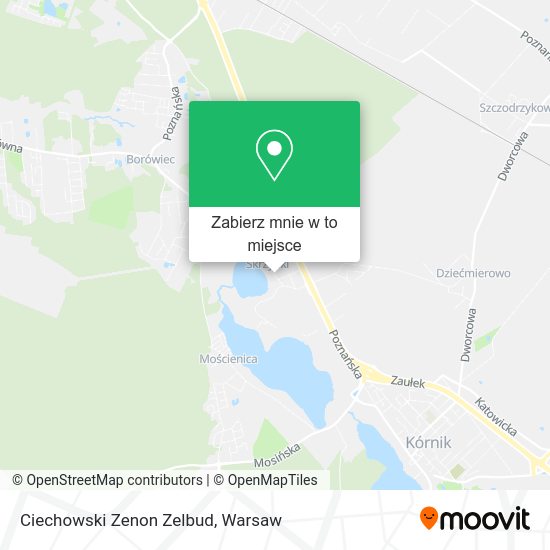 Mapa Ciechowski Zenon Zelbud