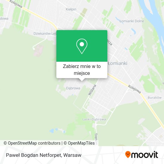 Mapa Paweł Bogdan Netforpet