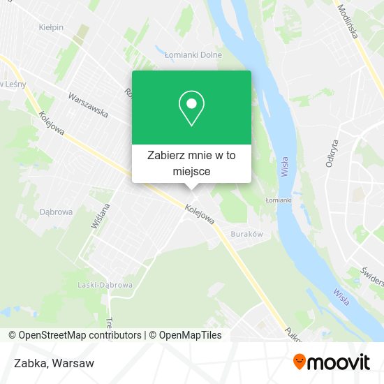 Mapa Zabka