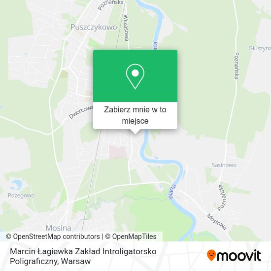 Mapa Marcin Łagiewka Zakład Introligatorsko Poligraficzny