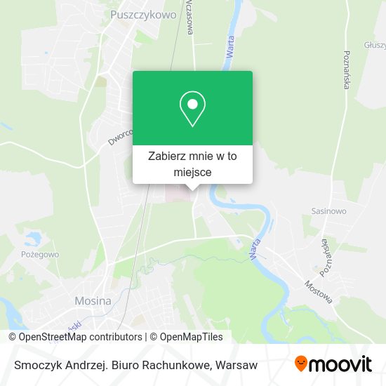 Mapa Smoczyk Andrzej. Biuro Rachunkowe