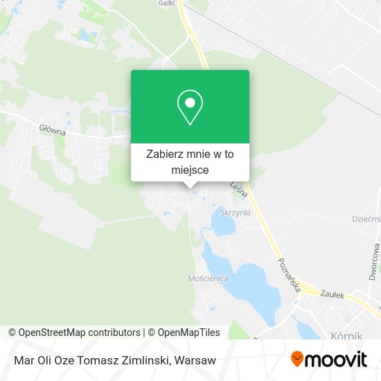 Mapa Mar Oli Oze Tomasz Zimlinski