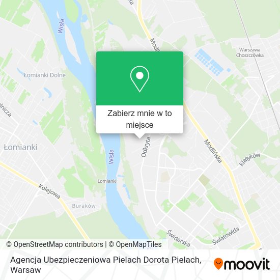 Mapa Agencja Ubezpieczeniowa Pielach Dorota Pielach