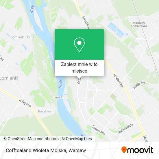 Mapa Cofftealand Wioleta Molska