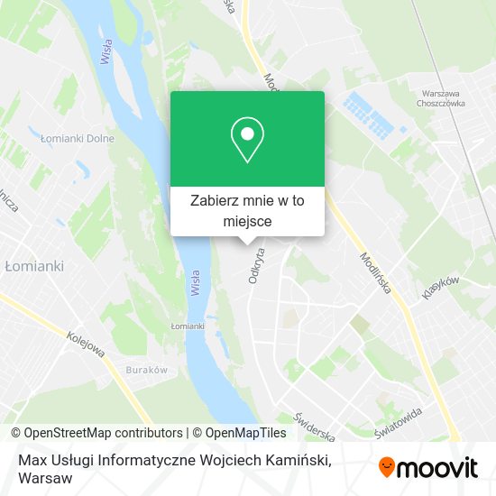 Mapa Max Usługi Informatyczne Wojciech Kamiński