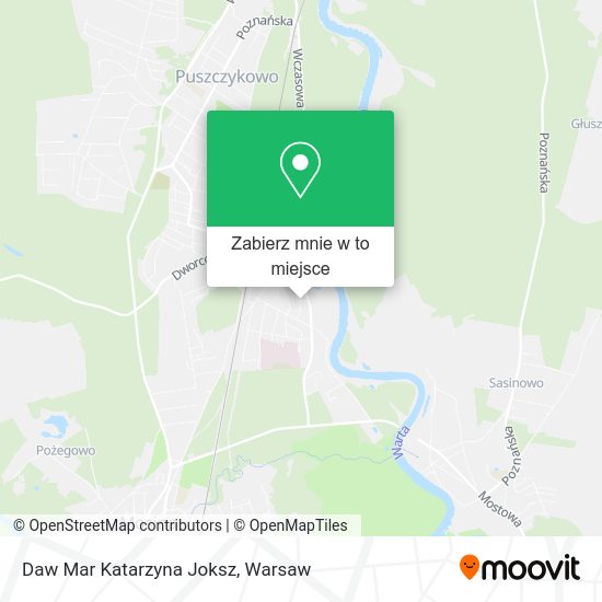 Mapa Daw Mar Katarzyna Joksz