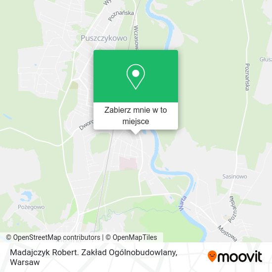 Mapa Madajczyk Robert. Zakład Ogólnobudowlany